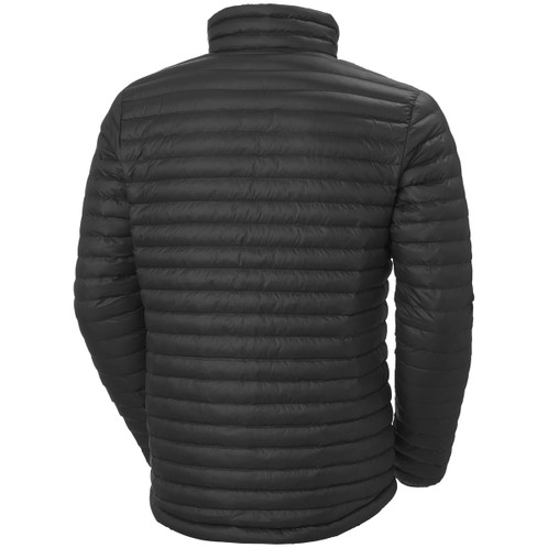 Black Helly Hansen Mens Sirdal Insulator Jacket Rear