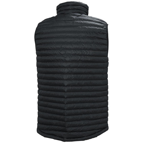 Black Helly Hansen Mens Sirdal Insulator Vest Rear