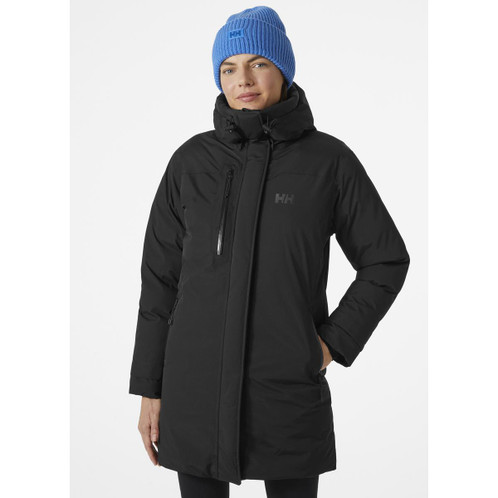 Black Helly Hansen Womens Adore Parka On Model