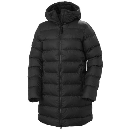 Black Helly Hansen Womens Active Puffy Parka