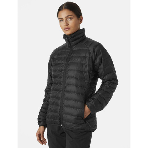 Black Helly Hansen Womens Banff Insulator Jacket On Model