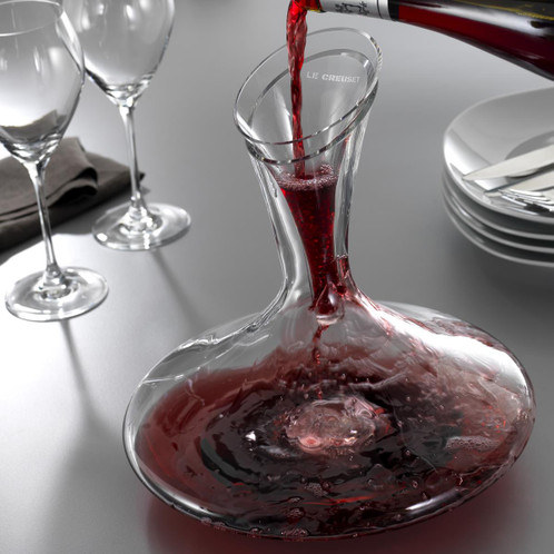 Le Creuset WA 148 Decanter with Glass Funnel