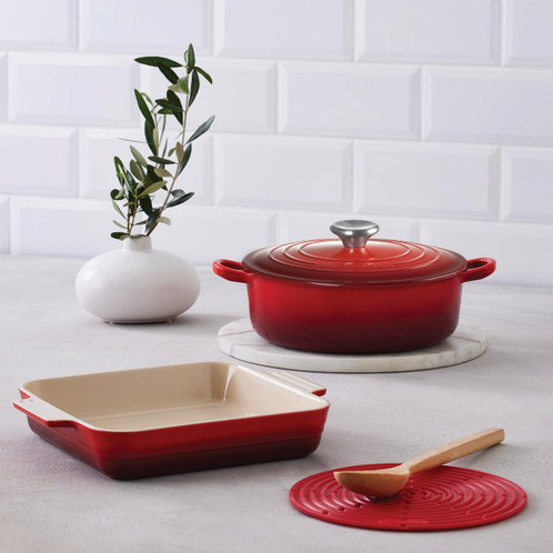 Le Creuset 3 Piece Mixed Set Cerise