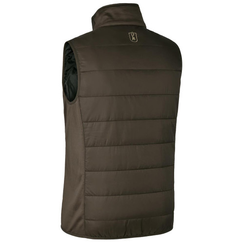 Wood Deerhunter Mens Heat Padded Waistcoat Rear