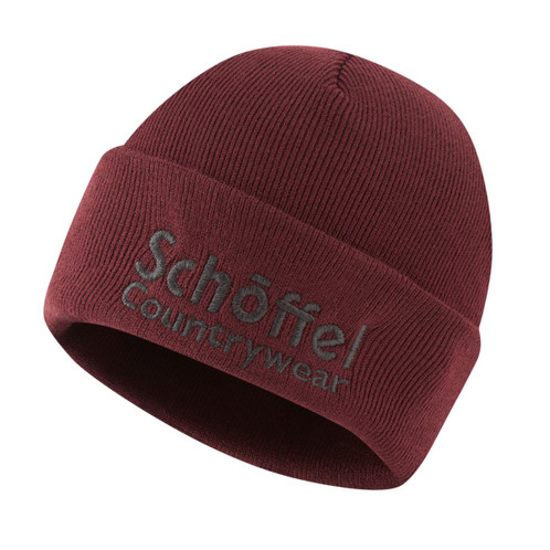 Wine Schoffel Exeter Beanie Hat