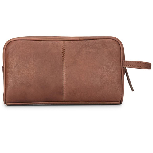 Hoggs Of Fife Monarch Leather Wash Bag Rear