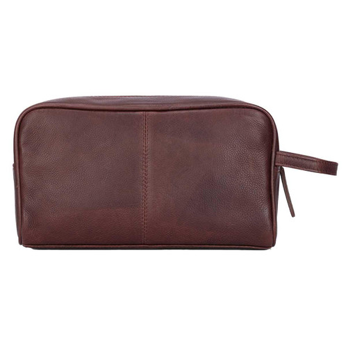Conker Hoggs Of Fife Monarch Leather Wash Bag