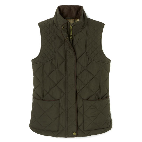 Heritage Green Joules Womens Thornley Gilet