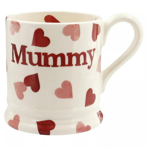  Emma Bridgewater Pink Hearts Mummy Half Pint Mug