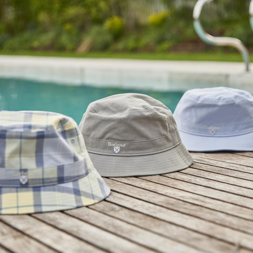 Hat Lifestyle Barbour Mens Tartan Bucket Hat