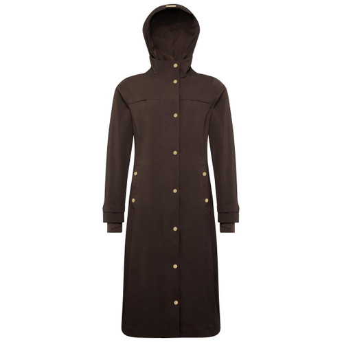 Chocolate Holland Cooper Womens Folgate Rain Coat