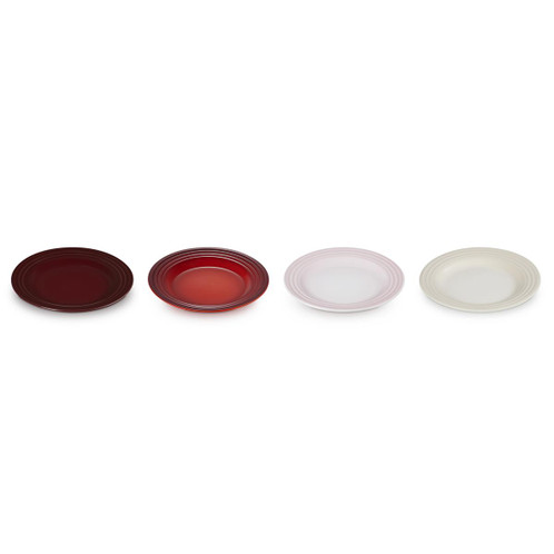 Le Creuset Petits Fours Set of Four Appetiser Plates