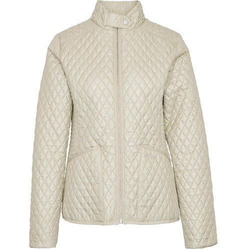 Light Sand Barbour Womens Swallow Quilt Jacket