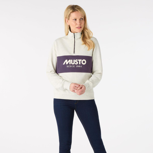 Musto Womens Classic Musto Half Zip Sweat