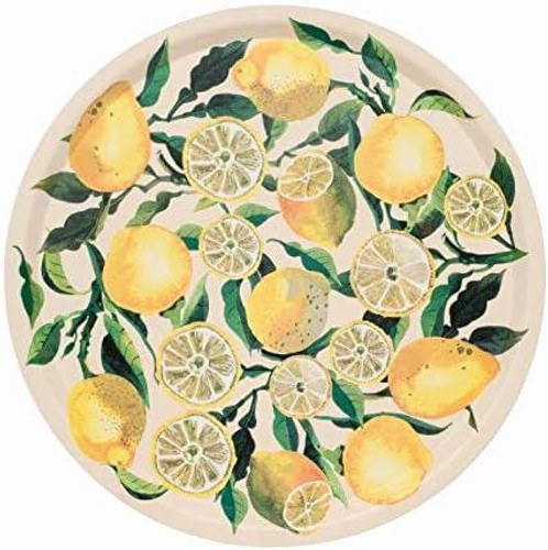 Emma Bridgewater Lemons Round Birch Tray