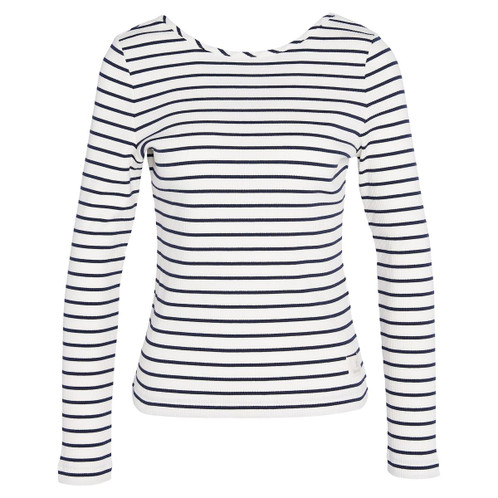 Cloud Stripe Barbour Womens Langton Top