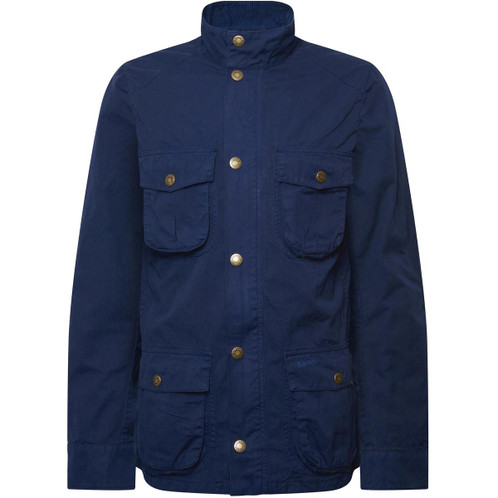 Navy Barbour Mens Corbridge Casual Jacket