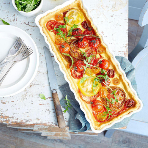 Emile Henry Slim Rectangular Tart Dish