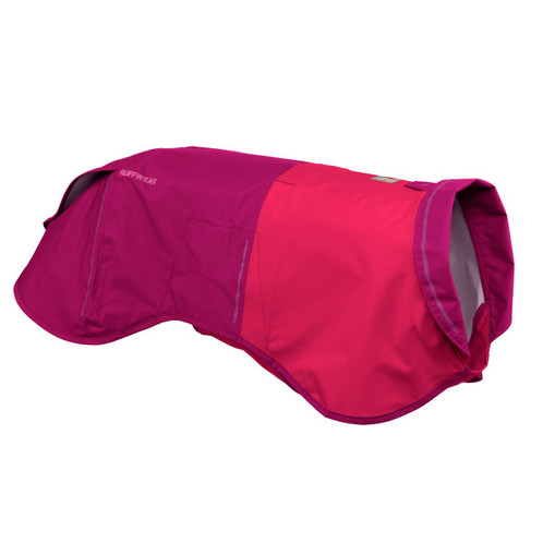 Hibiscus Pink Ruffwear Sun Shower Dog Raincoat