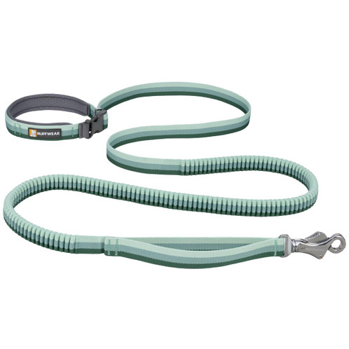 River Rock Green Ruffwear Roamer Bungee Dog Lead