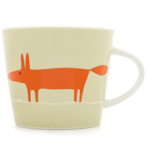 Scion Living Mini Mug Mr Fox Neutral/Orange