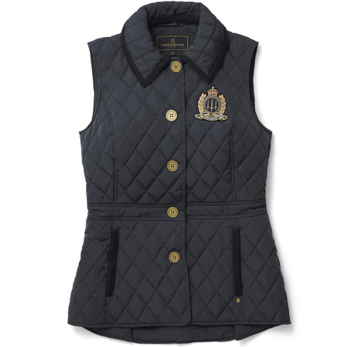 Navy Fairfax & Favor Womens Bella Quilted Gilet