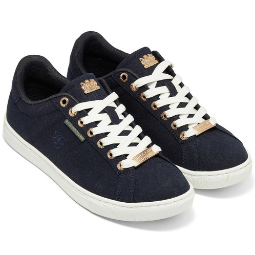 Navy Holland Cooper Womens Chelsea Court Trainer