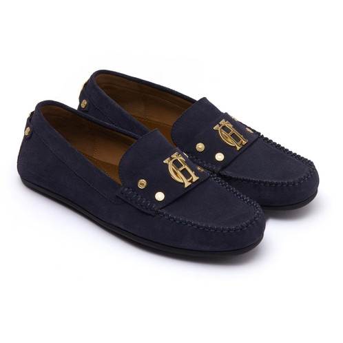 Navy Holland Cooper Womens The Driving Loafer