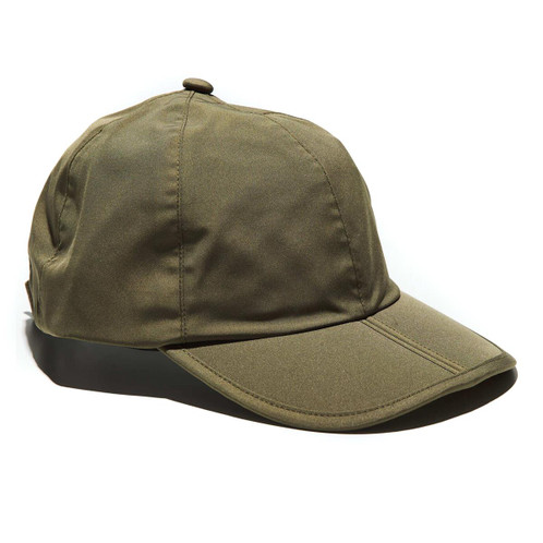 Olive Sealskinz Salle Foldable Peak Cap