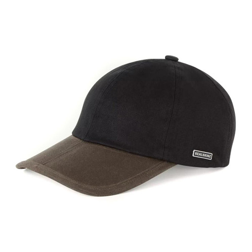Black/Olive Sealskinz Marham Waterproof Foldable Cap