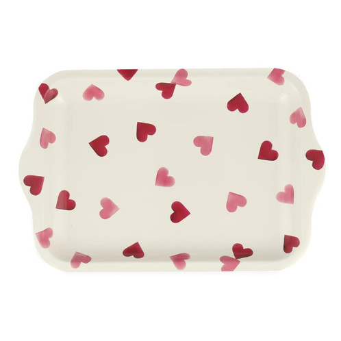 Emma Bridgewater Pink Hearts Small Tin Tray