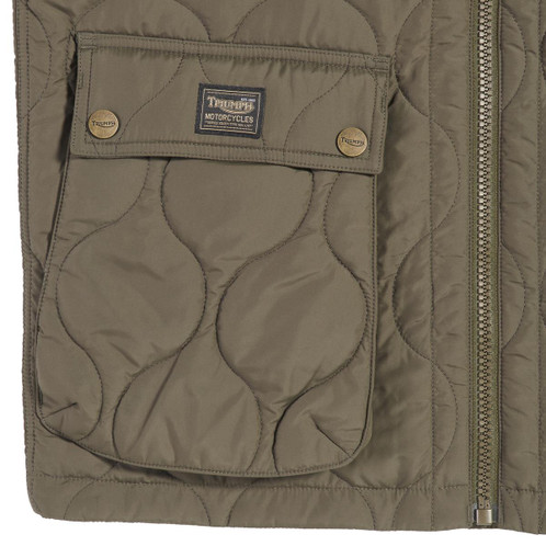 Triumph Ontario Vest Khaki