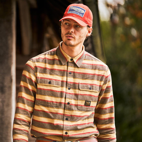 Triumph Forecourt Denim Cap