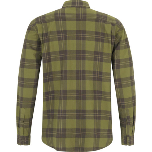 Light olive Seeland Mens Highseat Shirt Back