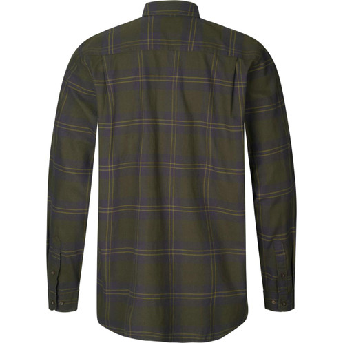 Dark Olive Seeland Mens Highseat Shirt Back