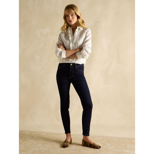 Rinse Denim Joules Womens Skinny Jeans On Model