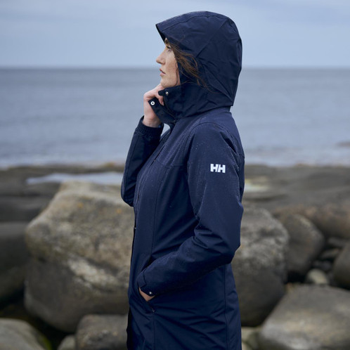 Helly Hansen Womens Aden Long Rain Jacket