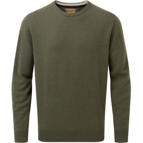 Moss Schoffel Lambswool Crew Neck Mens Jumper