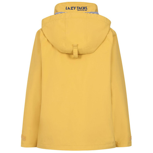 Heather Lazy Jacks Womens LJ45 Short Waterproof Coat Back