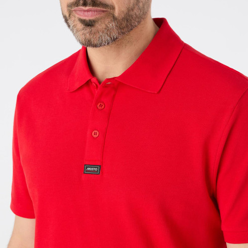 Musto Essential Pique Polo Red