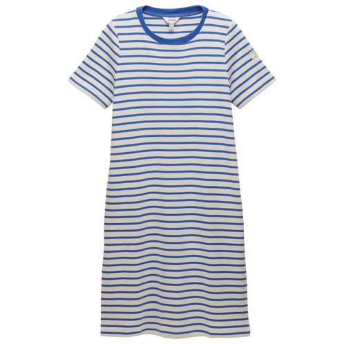 Blue Stripe Joules Eden Womens Striped Dress