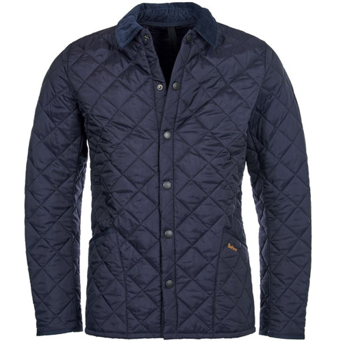 Navy Barbour Heritage Liddesdale Quilted Jacket