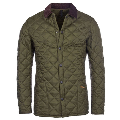 Olive Barbour Heritage Liddesdale Quilted Jacket