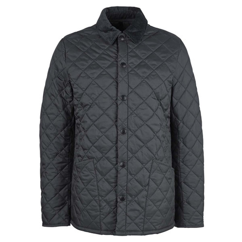 Charcoal Barbour Heritage Liddesdale Quilted Jacket