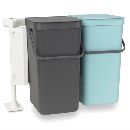 Brabantia Sort & Go Built In Bin 2x16 Litre