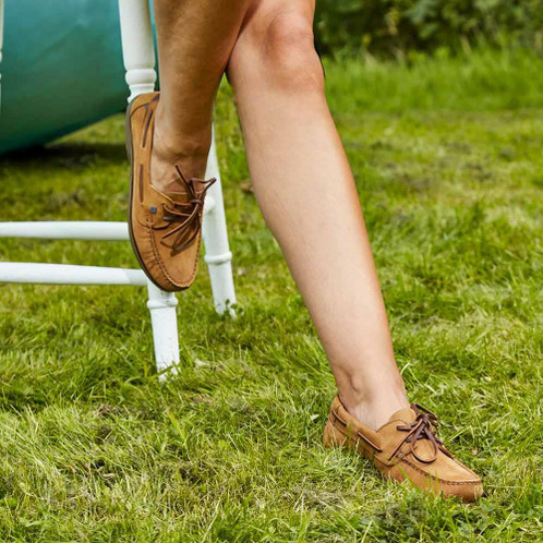 Cognac Dubarry Womens Aruba Deck Shoes Lifestyle