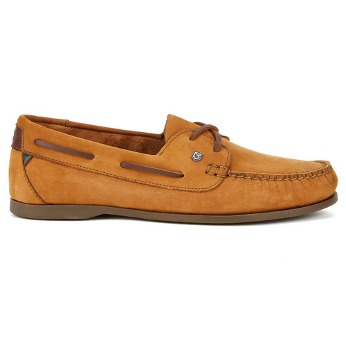 Cognac Dubarry Womens Aruba Deck Shoes Side View