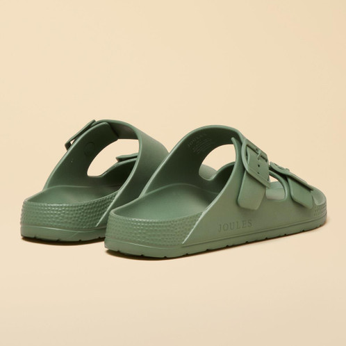 Sage Green Joules Sunseeker Womens Sandals Rear
