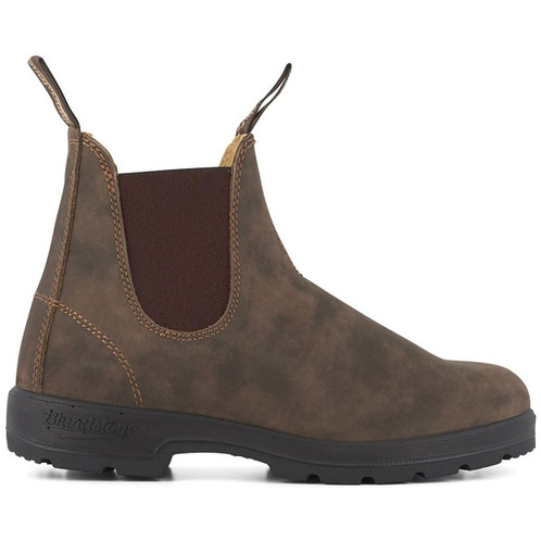 Rustic Brown Blundstone 585 Boots Side