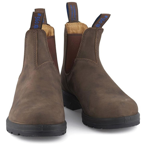 Rustic Brown Blundstone Unisex Thermal 584 Chelsea Boot Front